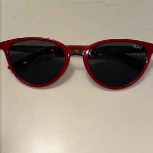 Quay Australia Bold Red Sunglasses - New, never worn!